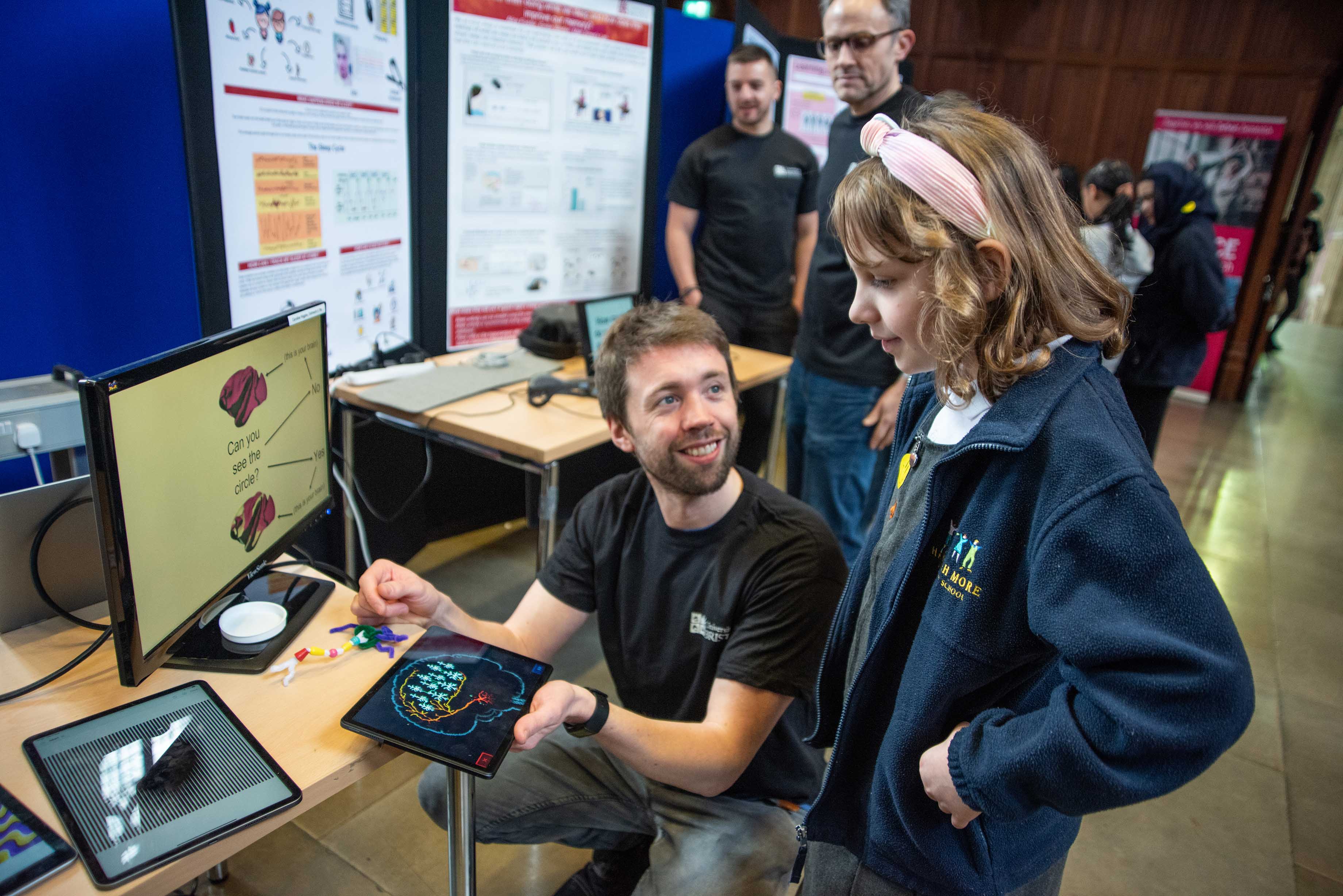 A cognitive neuroscience display
